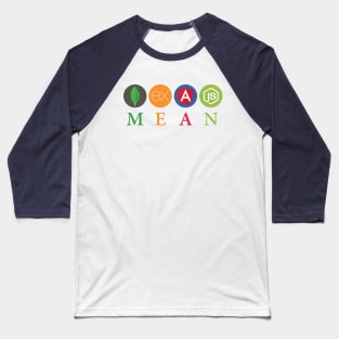 MEAN Stack Baseball T-Shirt